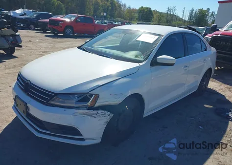 2017 Volkswagen Jetta 1.4T S из США, поврежденный, VIN 3VW2B7AJ0HM334294